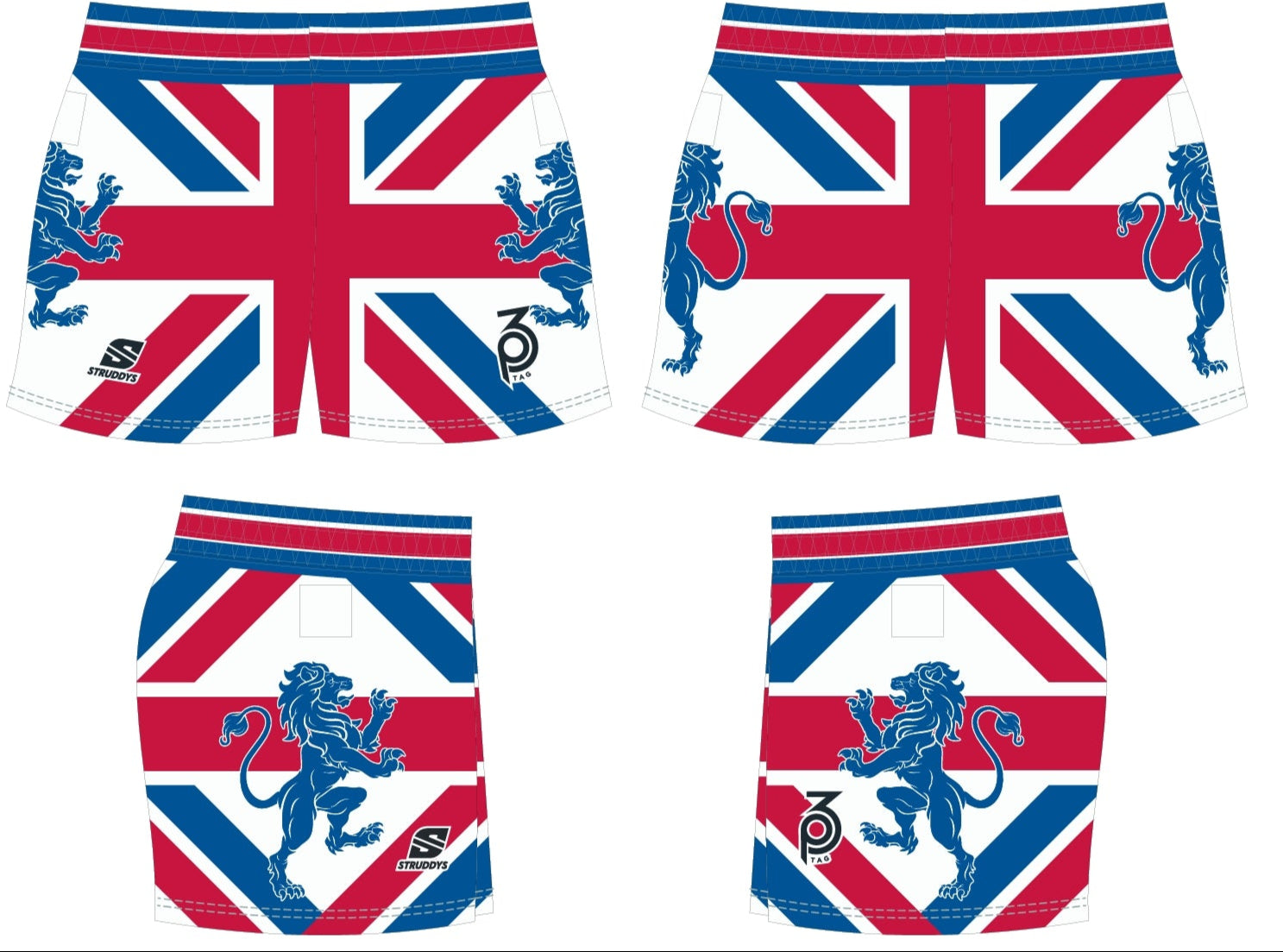 SZN25 Great Britain Tag Shorts